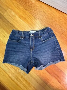 Abercrombie kids Jean denim shorts size 17-18